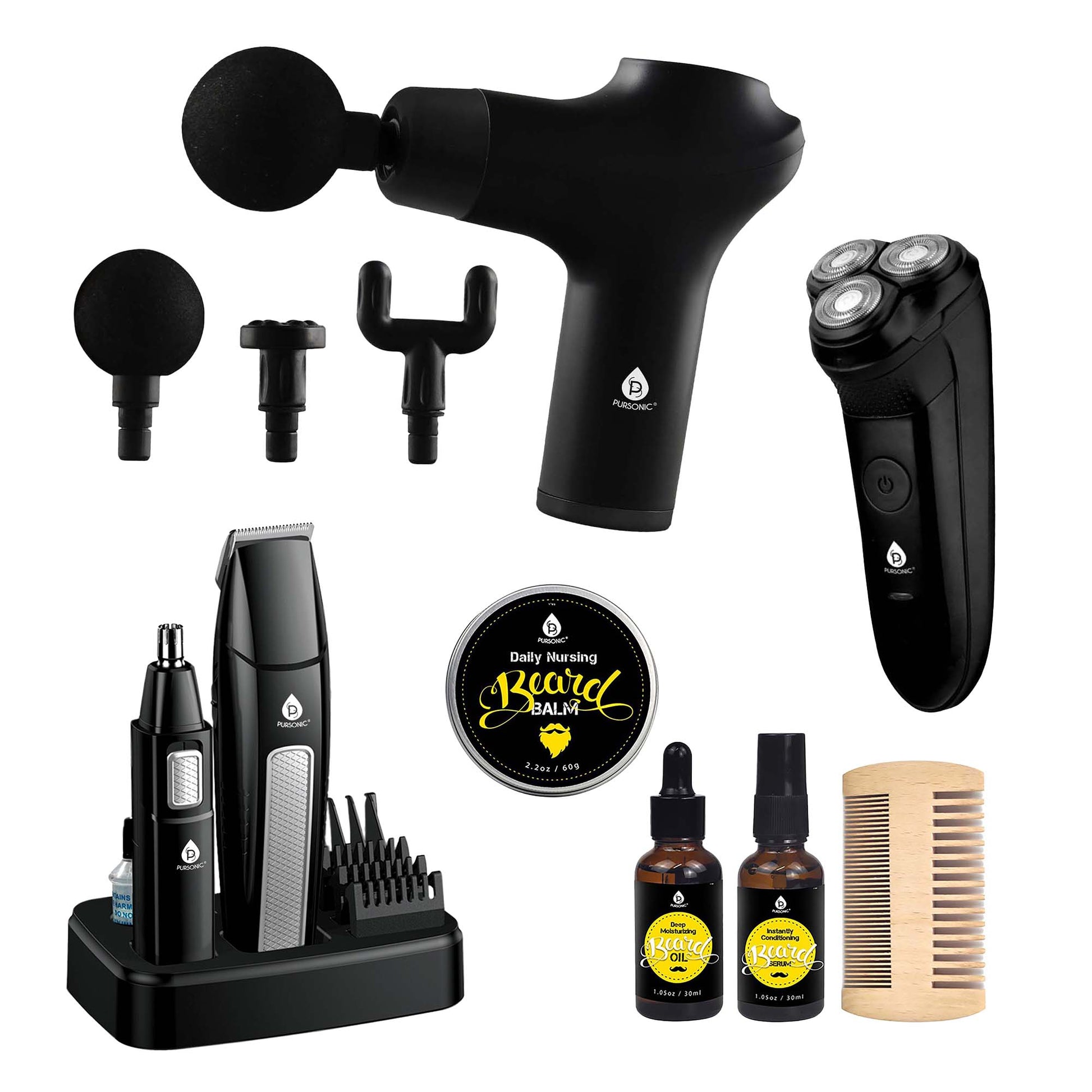 💙 Father’s Day Ultimate Grooming & Relaxation Bundle: Pursonic & Mario Lopez Edition 💙-0