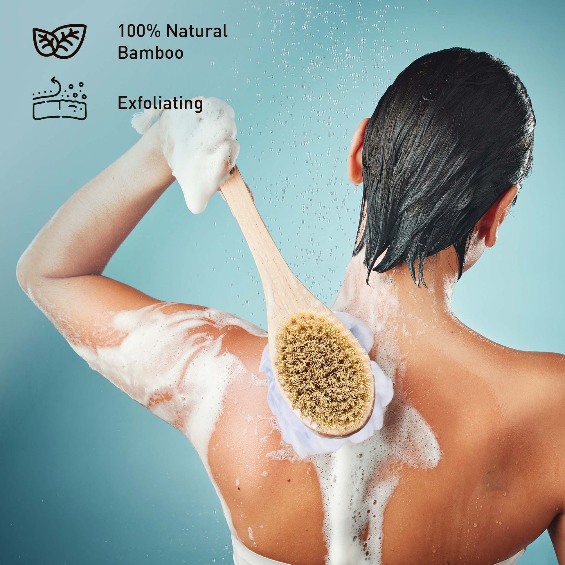 Pursonic Exfoliation Essentials Kit – Dual Brush, Bath Body Brush, & 4-in-1 Foot Scrubber-1