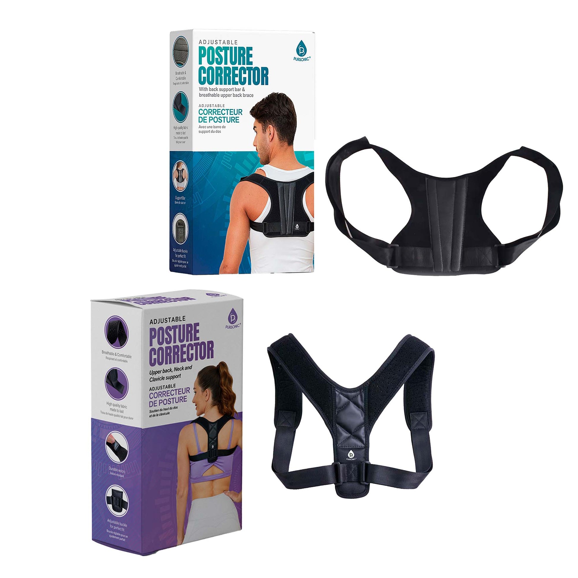Posture Corrector Duo: Him and Her-0